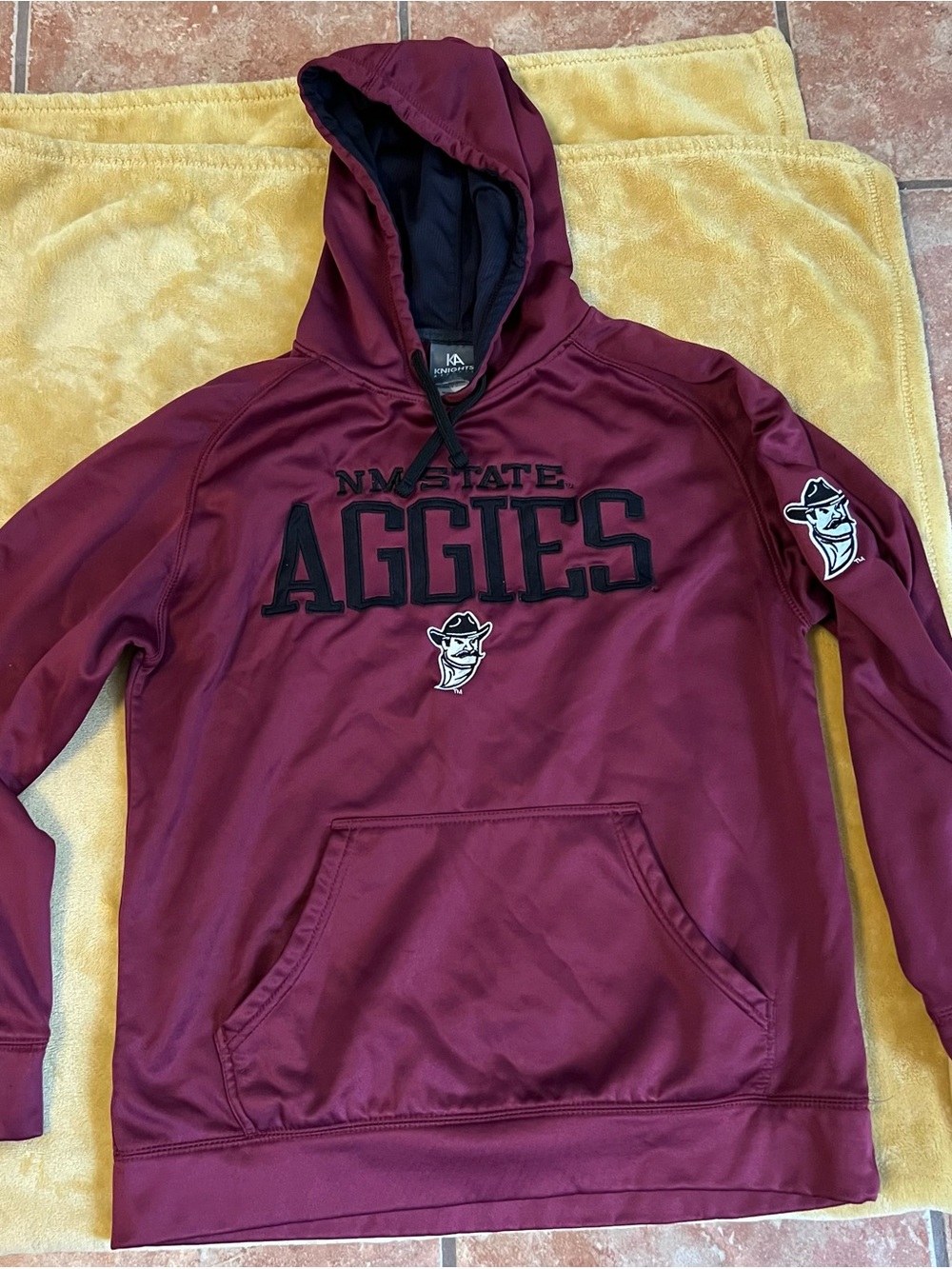 Knights Apparel Maroon NM State Aggies Hoodie